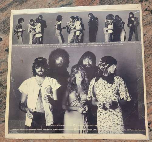 FLEETWOOD MAC Rumours (Very Good/Good+) Reprise RRC 2224 SA Pressing - Lyrics inside