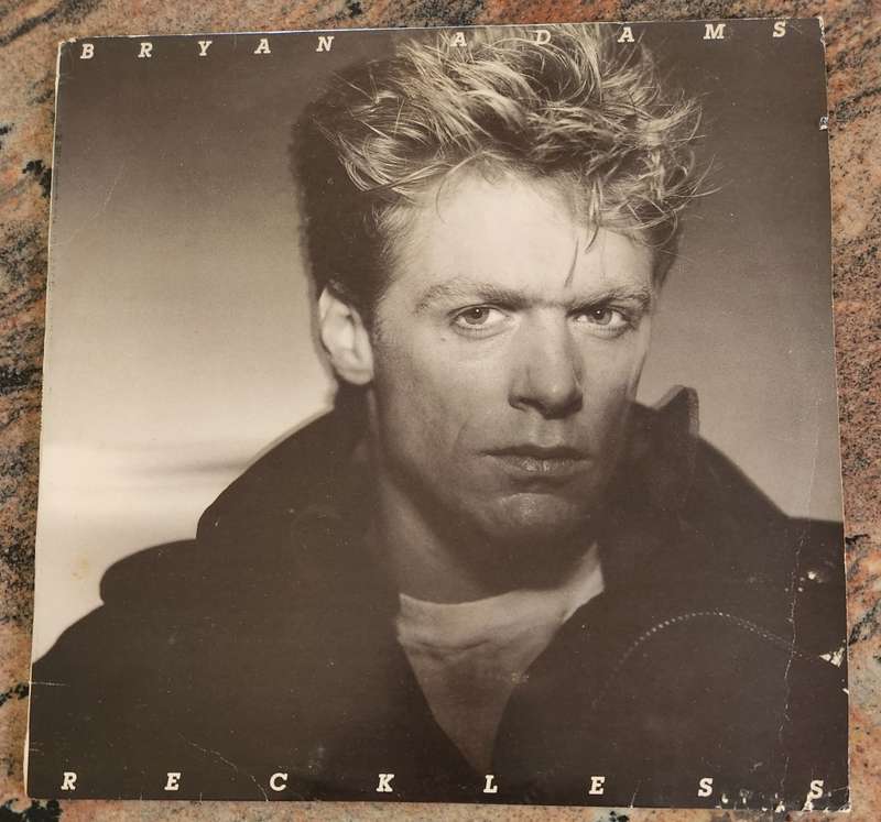 BRYAN ADAMS Reckless (Very Good+/Very Good) AMLS 65013 SA Pressing 1984