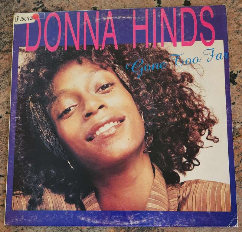 DONNA HINDS Gone Too Far (VG+/VG) - REGGAE - Tropical TROP 7 SA Pressing - RARE REGGAE