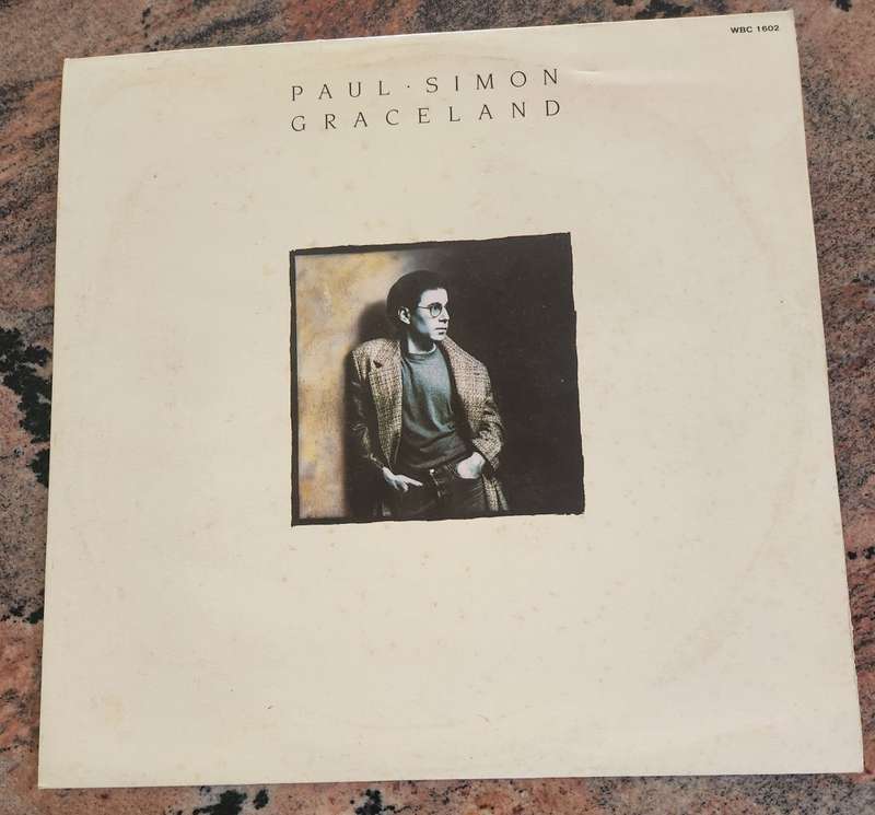 PAUL SIMON Graceland (VG+/VG+) Warner WBC 1602 SA Press 1986 - Lyrics inside