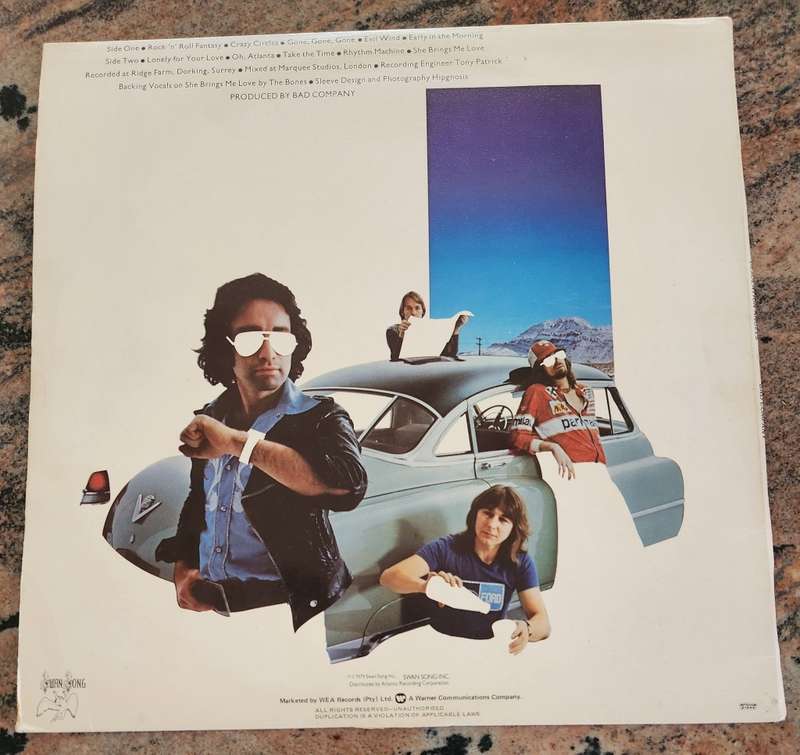 BAD COMPANY Desolation Angels - Gatefold (VG+/VG+) Swang Song SWC(X) 1001 SA Pressing 1979