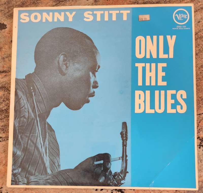 SONNY STITT Only The Blues (VG+/VG+) Verve 2352 107 SA Pressing - RARE