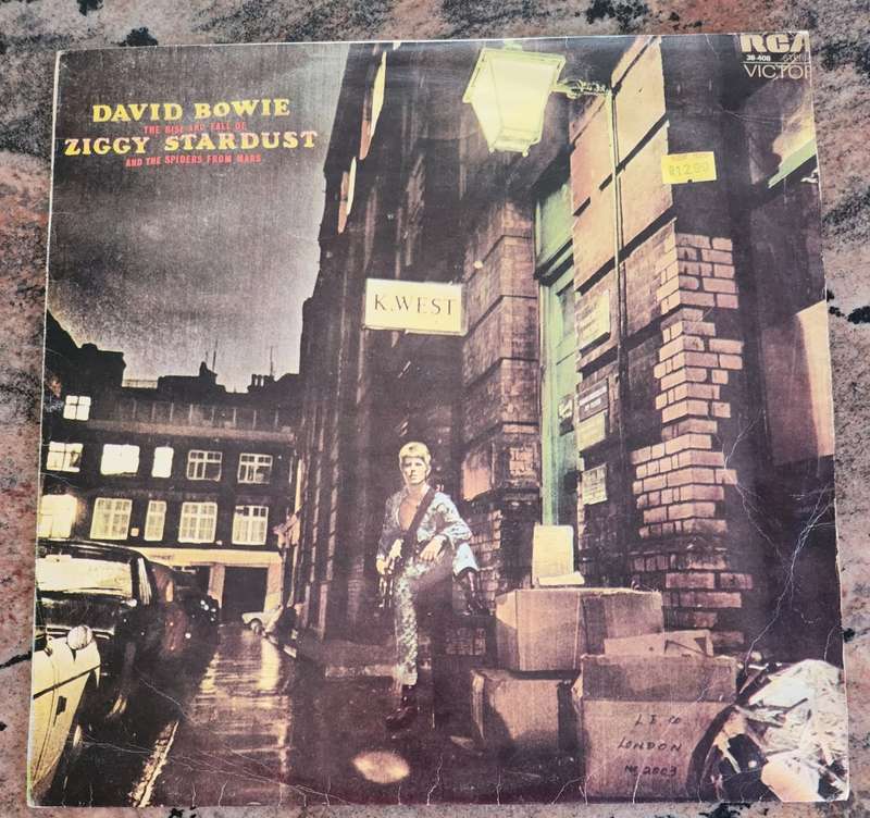 DAVID BOWIE The Rise & Fall Of Ziggy Stardust (VG+/VG) RCA 38 408 SA Pressing