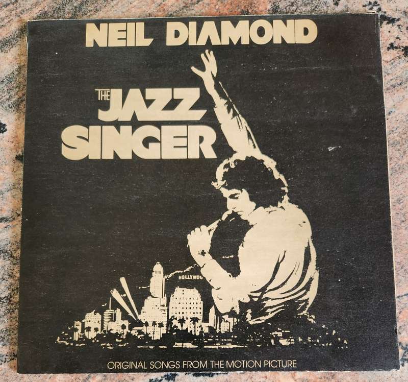 NEIL DIAMOND The Jazz Singer - Gatefold (VG+/VG+) EMI SW(B) 12120 SA Pressing