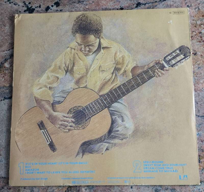 EARL KLUGH Dream Come True (VG+/VG+) United Artists Record LC 0379 German Pressing 1980