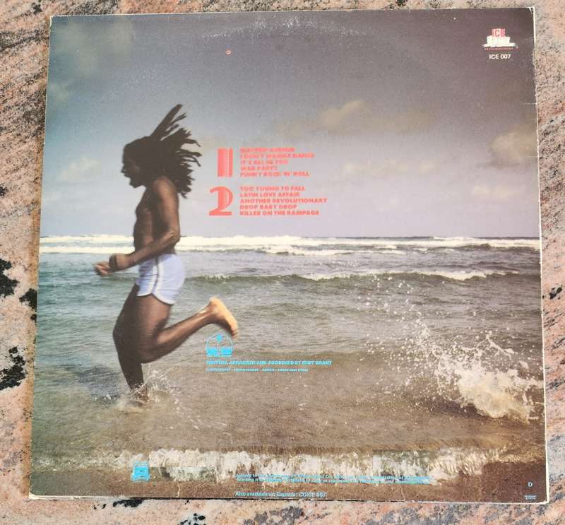 EDDY GRANT Killer On The Rampage (VG+/VG) Ice ICE 007 SA Pressing 1982