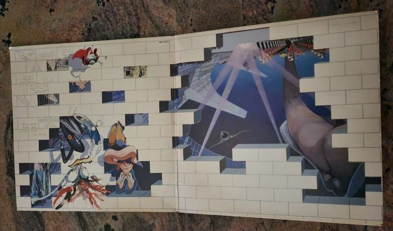 PINK FLOYD The Wall - Double LP - Gatefold (VG+/VG+/VG+) CBS SCBS 2462 SA Pressing