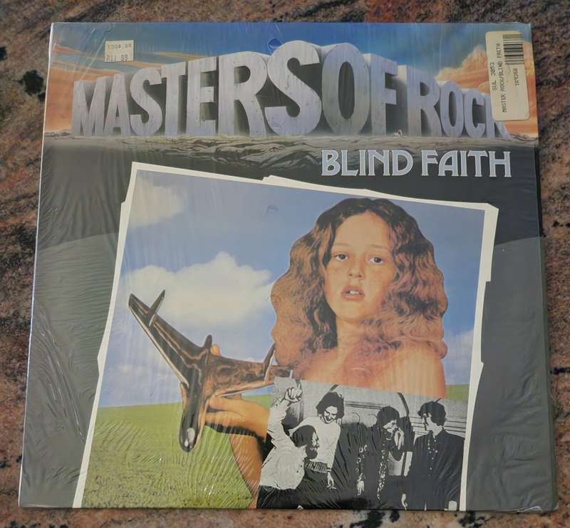 BLIND FAITH Masters Of Rock (VG+/Excellent) RSO SUL 3053 SA Pressing