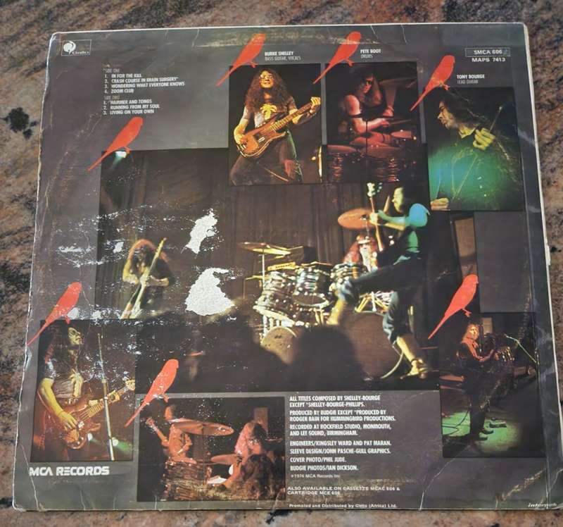 BUDGIE In For The Kill (VG+/G+) MCA SMCA 606 SA Pressing