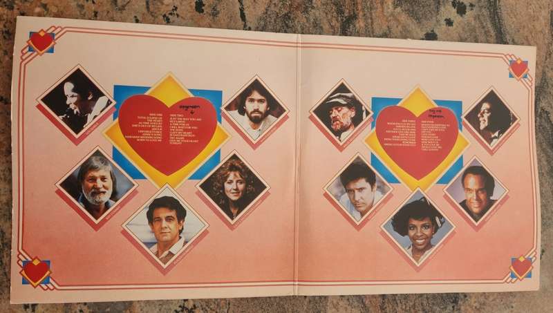GOLDEN LOVE SONGS Yesterday & Today - Double LP (VG+/VG+) - Peach LP - CBS AGP 137/138 - Gatefold