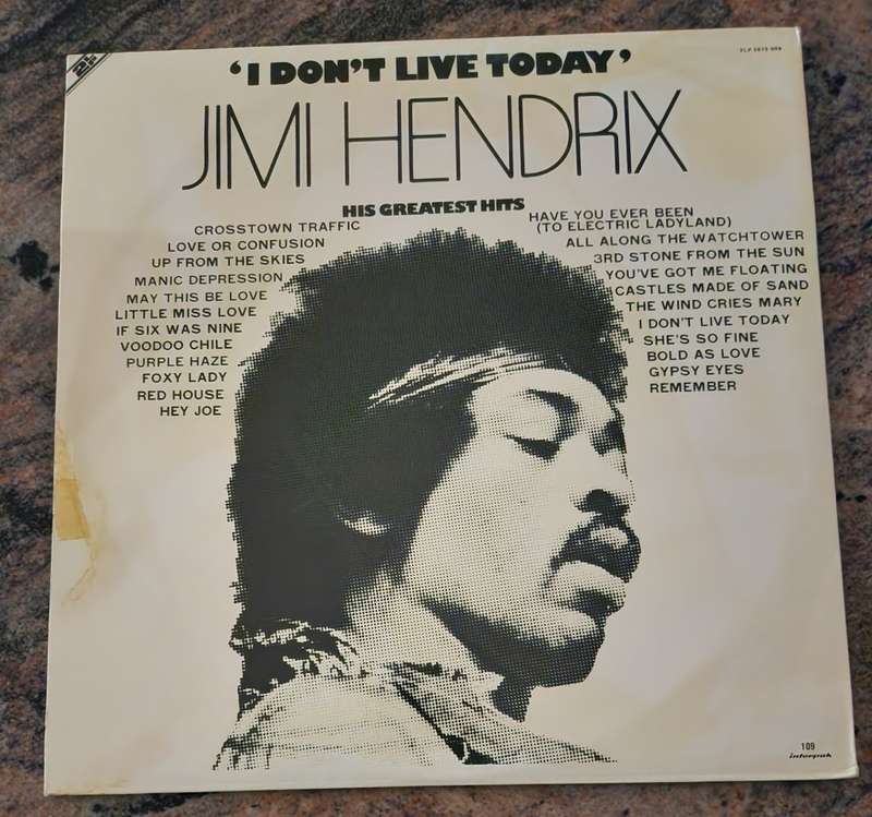 JIMI HENDRIX His Greatest Hits - Double LP - Gatefold (VG+/Exc/Exc) Polydor 2675 008 SA Pressing