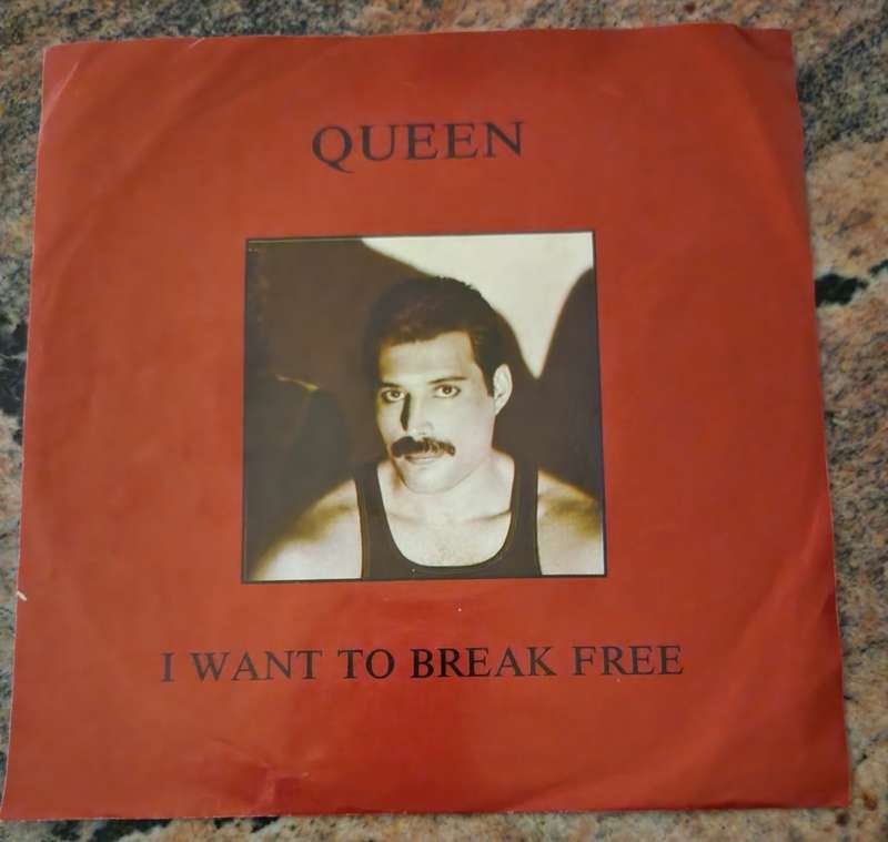 QUEEN I Want To Break Free -  7 Inch (Very Good+/Very Good) EMI EMIJ 4466 SA Pressing 1984