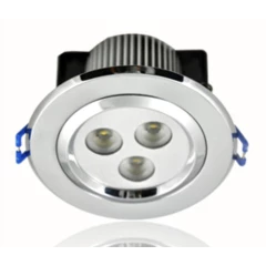 3 Watt Led Downlight with Fitting.