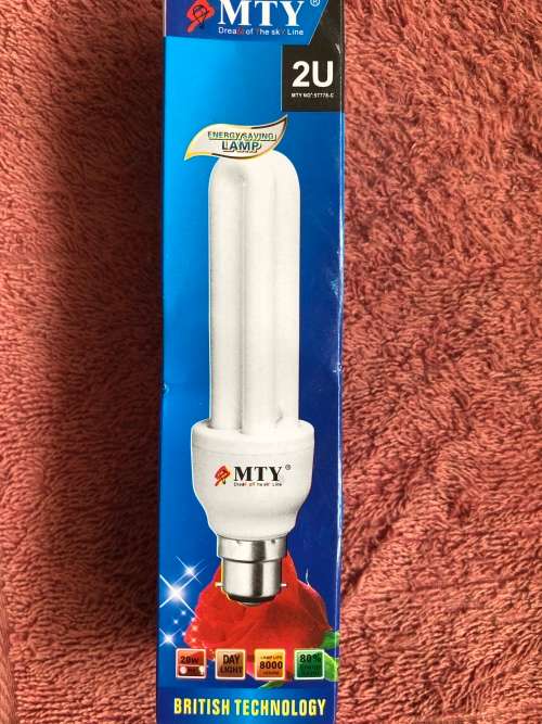 2 For 1 Bid - Energy Saving Bulb 20 Watt  to 100 Watt
