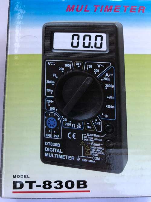 Digital Multimeter with Build in Batteries