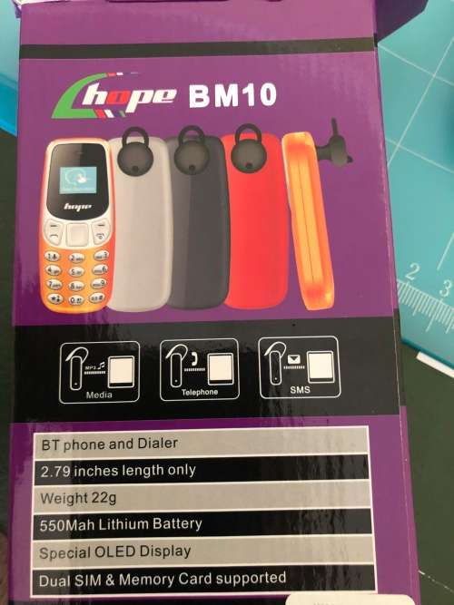 M10 Mini Phone - Worlds smallest Phone