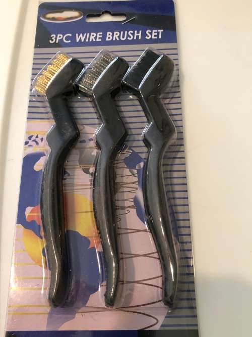 3PC Wire brush set - 2 for One Bid