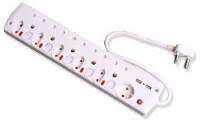 11 Way Multi Plug with 2 USB Ports to charge your phone,tablet etc