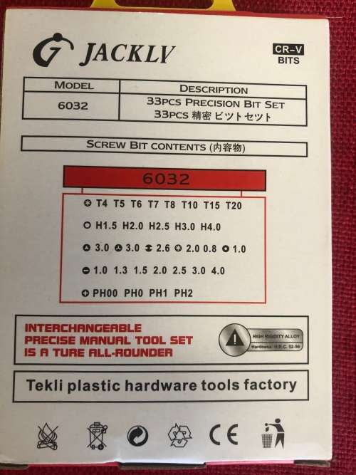 Precise Manual Tool set