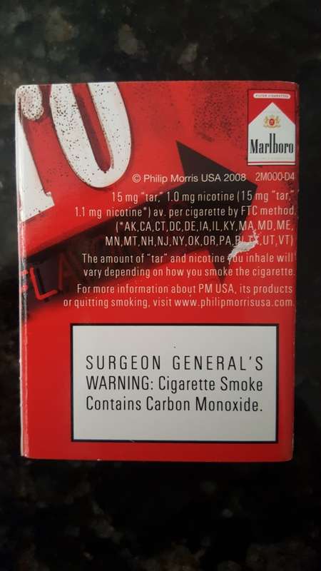 Original 2008 Marlboro Zippo Lighter Black Crackle Very Rare