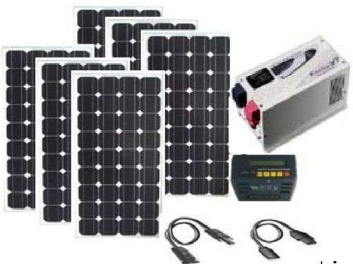 4000W Solar Power with Inverter and Solar Panels