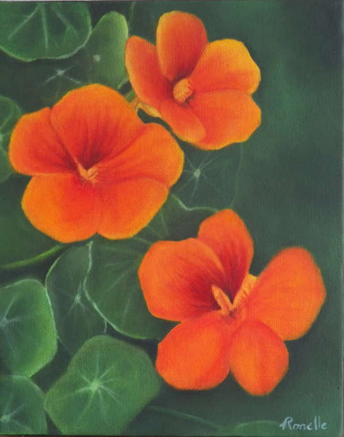 "Kappertjies" - Oil painting on canvas