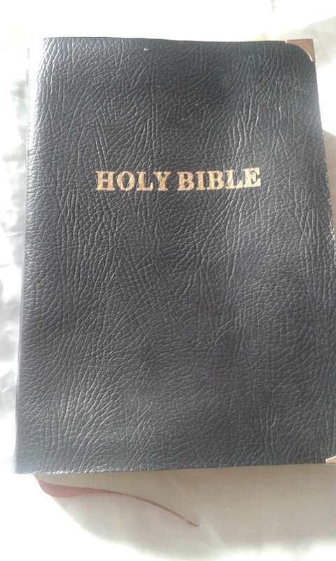 BIBLE:  NIV - with finger indexing- Medium print