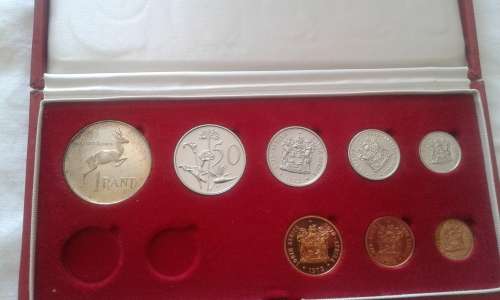 1972 PROOF SET ---WITH R1 SILVER ----NO GOLD