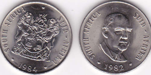 RSA FIFTY CENT COINS (NICKEL)  ---BRILLIANT COINS--- BID IS PER COIN ---BUYER TO TAKE ALL