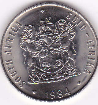 RSA FIFTY CENT COINS (NICKEL)  ---BRILLIANT COINS--- BID IS PER COIN ---BUYER TO TAKE ALL