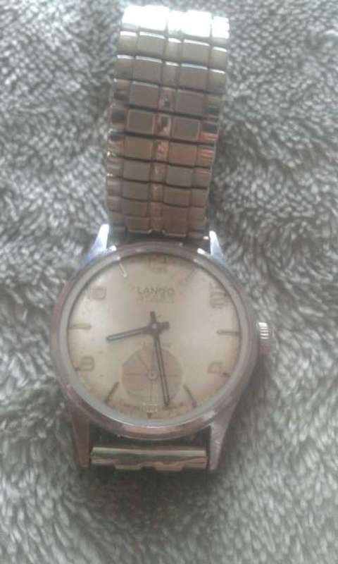 LANCO MENS WATCH ---IN NEED OF SERVICE