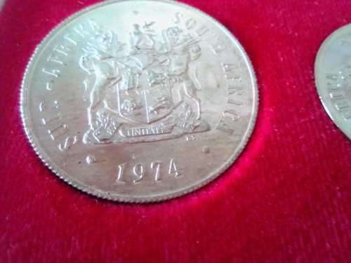 1974 REPUBLIC OF SOUTH AFRICA COIN proOF SET --- BARGAIN PRICE