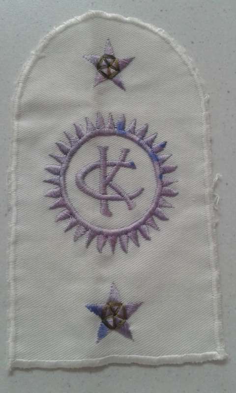 SADF SA NAVY CHEF RANK  (SUMMER WEAR - CLOTH)