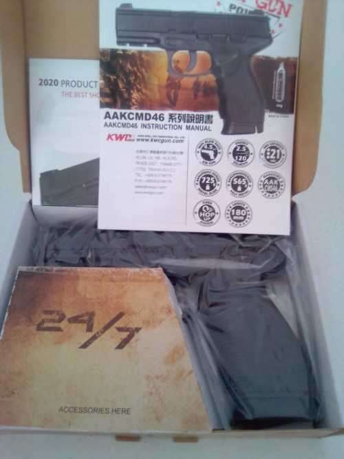 AIR GUN - KWC BRAND - STEEL BB`S - NON- BLOWBACK