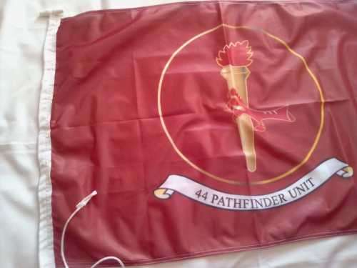 SADF 44 PARACHUTE PATHFINDER  UNIT COMMEMORATIVE (STORM) FLAG