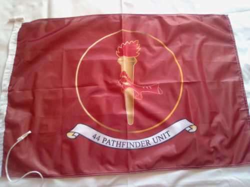 SADF 44 PARACHUTE PATHFINDER  UNIT COMMEMORATIVE (STORM) FLAG