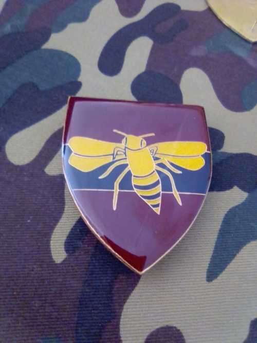 SADF 35 ENGINEER SUPPORT REGIMENT SHOULDER FLASH