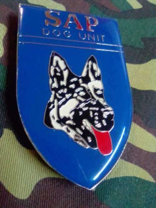 SADF -  SAP  DOG UNIT SHOULDER FLASH