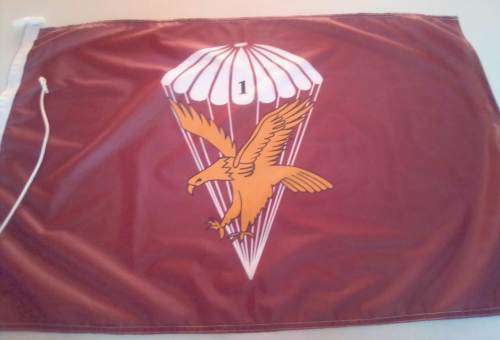 SADF 1 PARACHUTE BATTALION COMMEMORATIVE FLAG