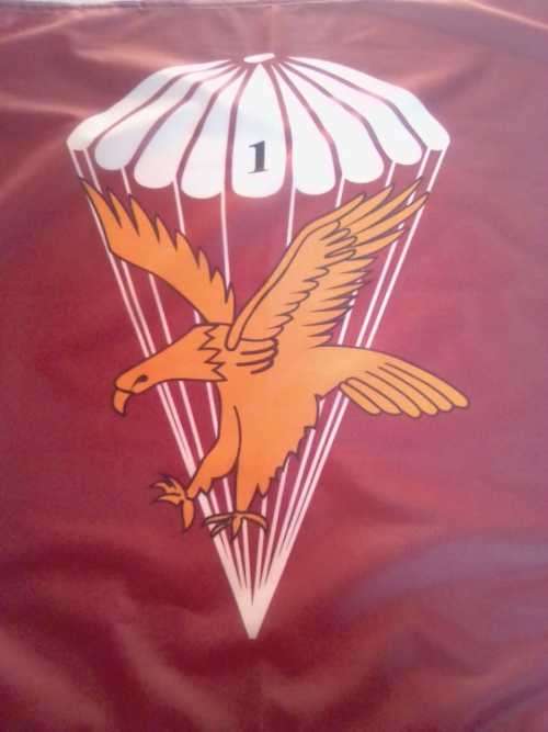 SADF 1 PARACHUTE BATTALION COMMEMORATIVE FLAG
