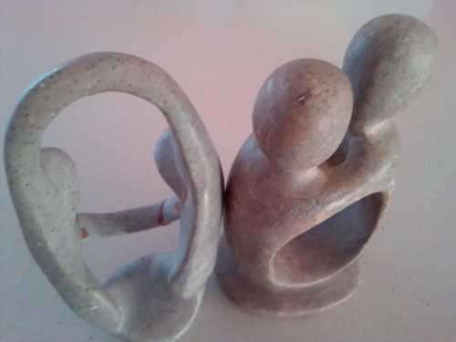 ABSTRACT STONE FIGURINES -