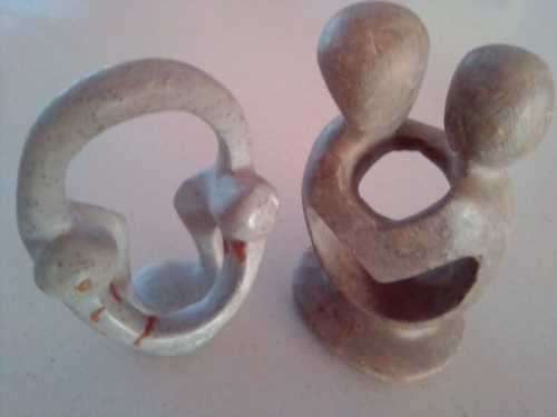 ABSTRACT STONE FIGURINES -