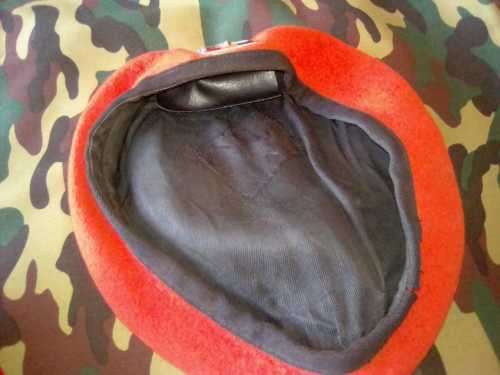 SADF MP/PROVOST SET (FULL) BERET(INCL. BADGE,BALKIE,ARMBAND,SHOULDER FLASH, MESS DRESS BADGES)