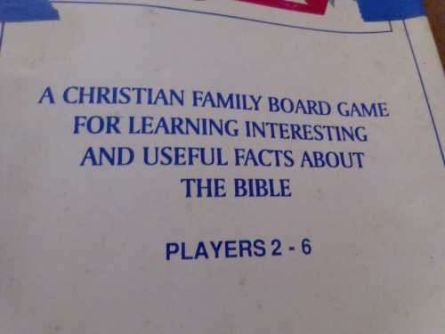 WORD WALK - BIBLE QUIZZ CARDS AND FAMILY BOARD GAME