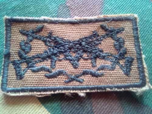 SADF - SWATF SHARPSHOOTER/SNIPER CLOTH BREAST BADGE