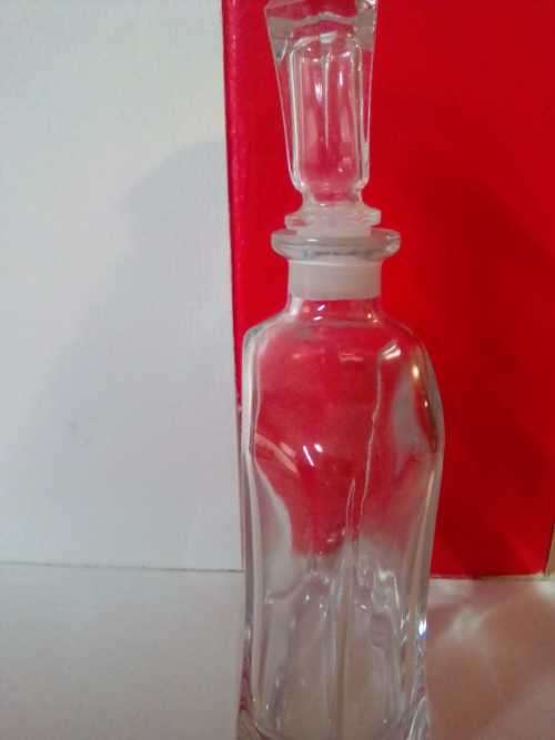 GLASS DECANTER  &  GLASS CARAFE (2 for the price of 1)  - VERY  UNIQUE - YOUR BID TAKES BOTH
