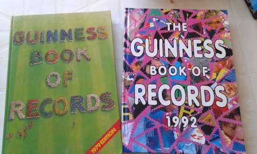 THE GUINESS BOOK OF RECORDS - TWO FOR A BARGAIN PRICE (YEARS: 1979 & 1992)