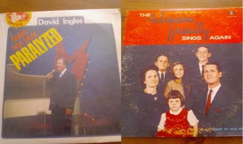 THE HENSON FAMILY LP / DAVID INGLES  LP - GOSPEL SONGS - (TAKE 2)