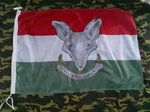 SADF INTELLIGENCE FORMATION - EXPLORATIO-  COMMEMORATIVE (STORM) FLAG - RARE - LAST ONE LEFT