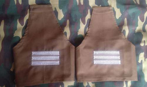SADF/ SA ARMY  -SWATF SERGEANT BRASSARD SET